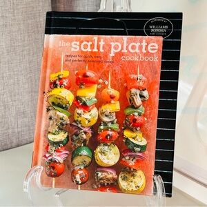 NEW Williams Sonoma Test Kitchen the salt plate cookbook Hardcover Book